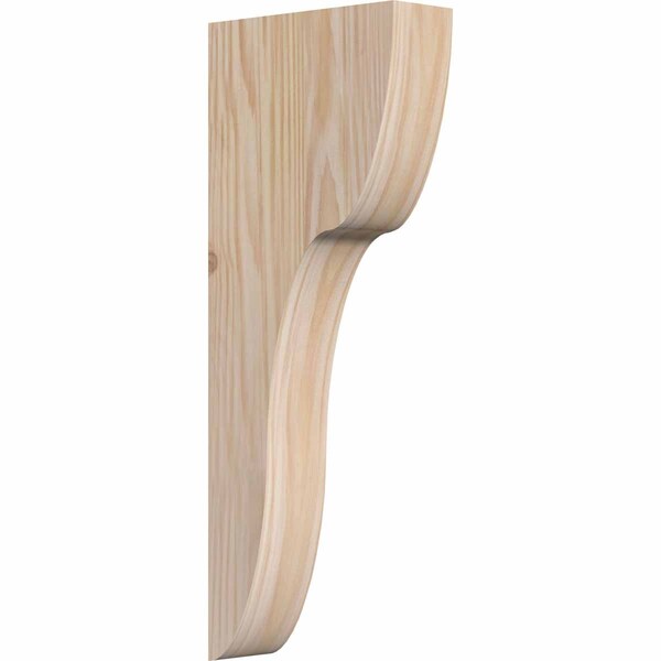 Ekena Millwork Carmel Smooth Corbel, Douglas Fir, 3 1/2"W x 10"D x 26"H COR04X10X26CAR00SDF - main